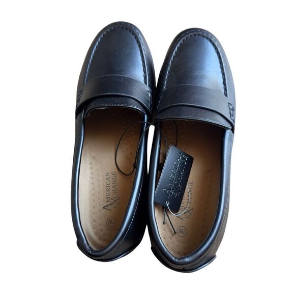 American Exchange Women’s Black Loafers Size 7W NWT - Picture 12 of 12
